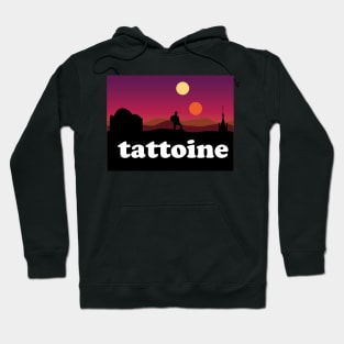 Tattoine Outdoor Tshirt Hoodie